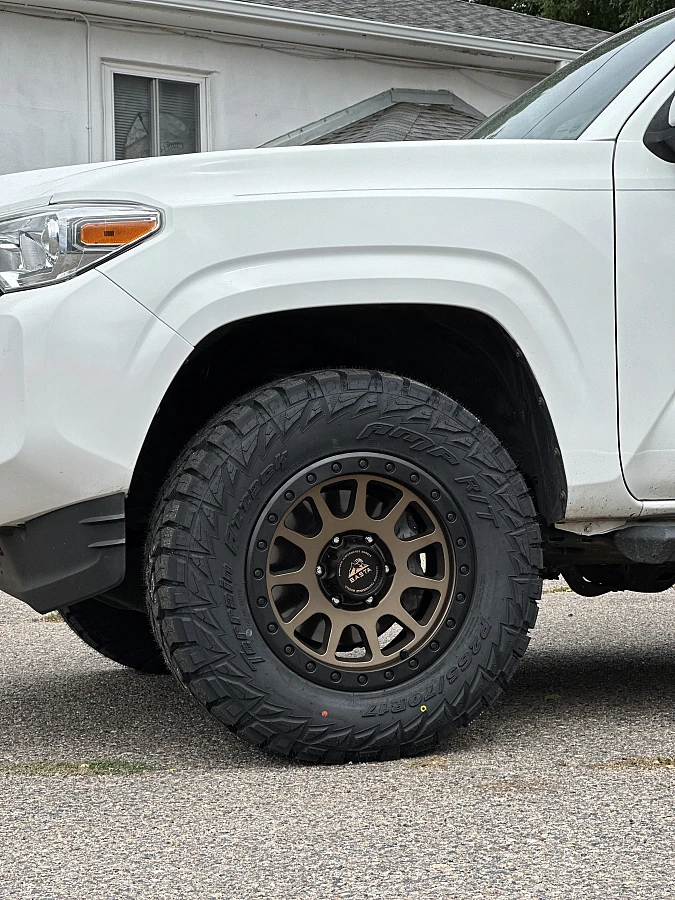 Bronze Basta RF1 Rim on 2023 Toyota Tacoma