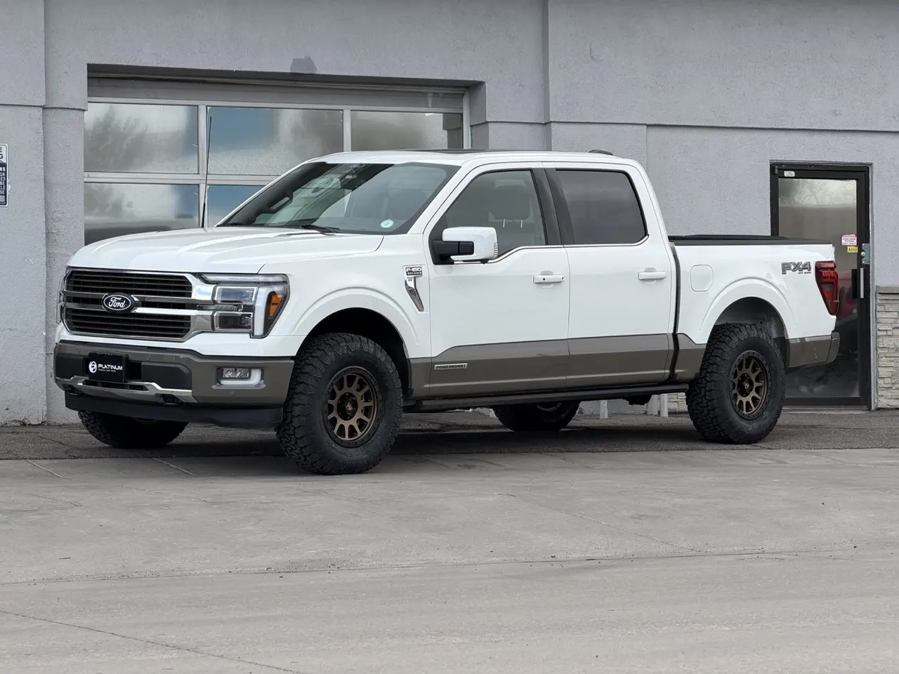 2024 Ford F-150 with Basta RF1 Bronze Rims