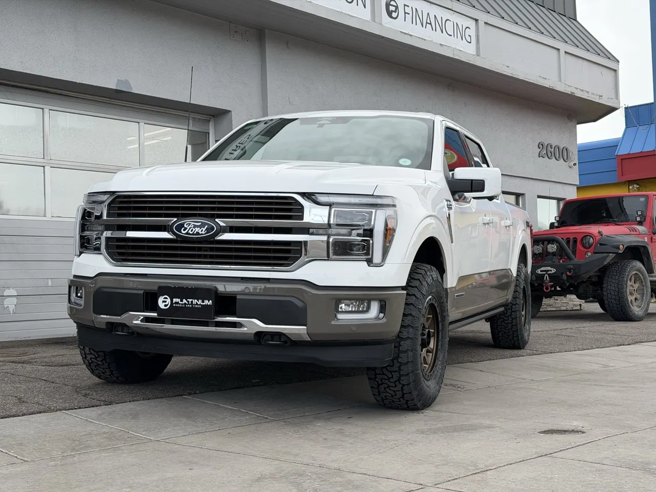 2024 Ford F-150 with Basta RF1 Bronze Wheels