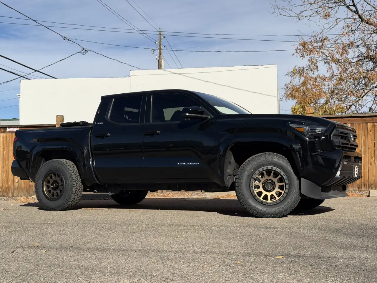 Basta RF1 Bronze Aftermarket Wheel on 2025 Toyota Tacoma
