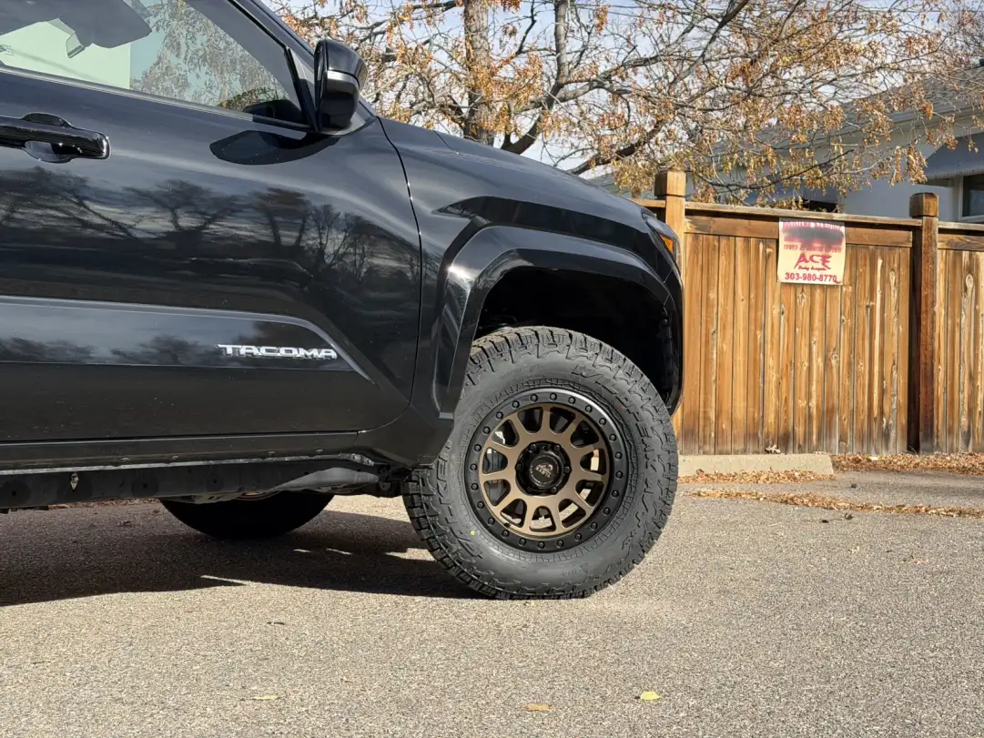 2025 Toyota Tacoma with Basta RF1 Bronze Wheels