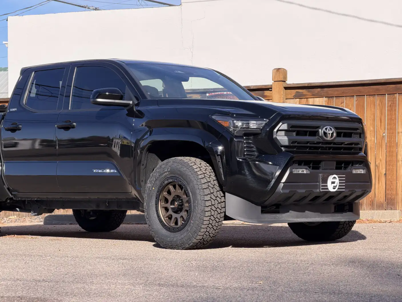 2025 Toyota Tacoma Rolling on Basta RF1 Bronze