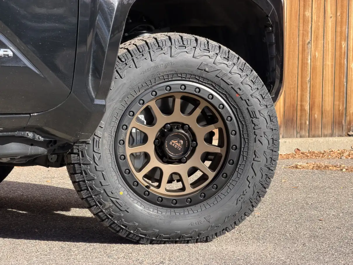 Basta RF1 Bronze Rim on 2025 Toyota Tacoma