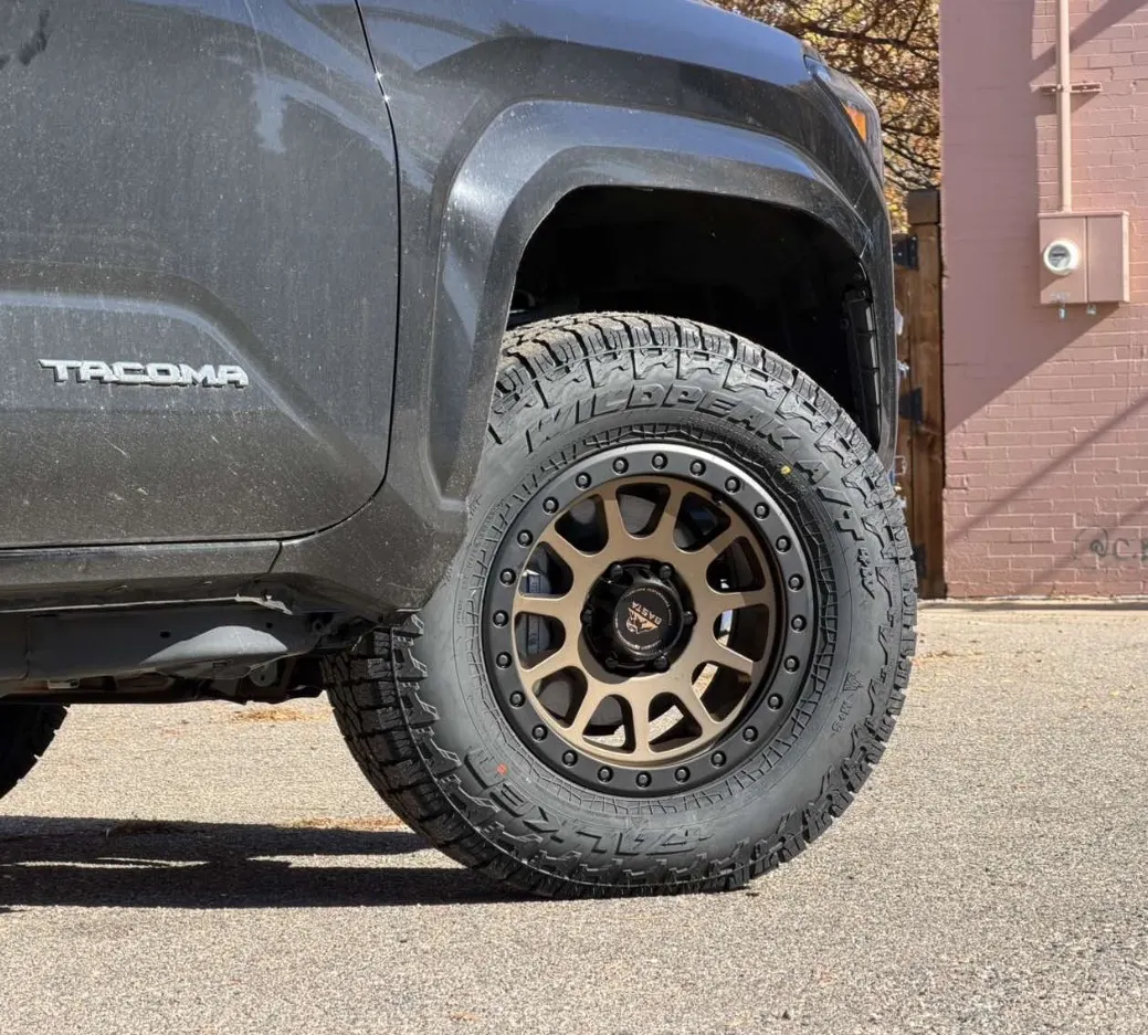 2026 Toyota Tacoma with Basta RF1 Bronze Wheels