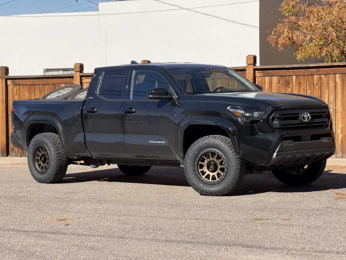 2026 Toyota Tacoma with Bronze Basta RF1 Rims