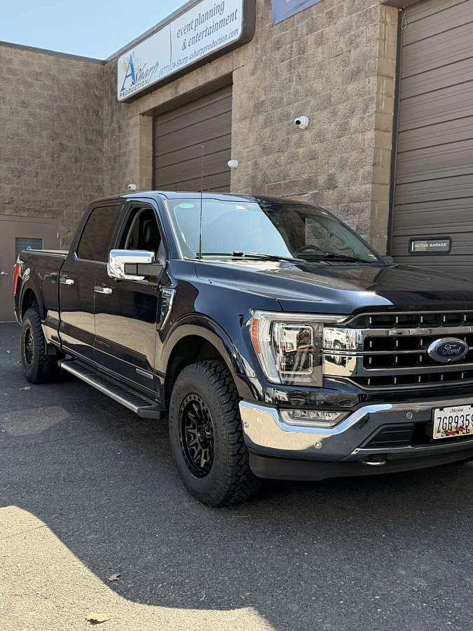 Black Basta RF2 on 2025 Ford F-150