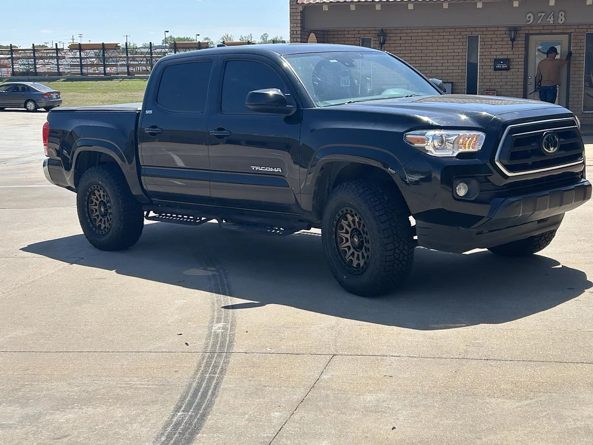 Basta RF2 Bronze Rim on 2022 Toyota Tacoma
