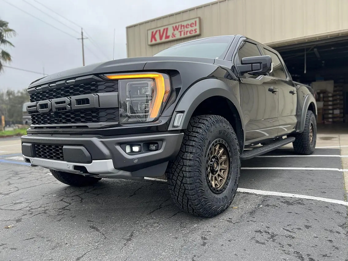 2025 Ford F-150 with Basta RF2 Bronze Rims