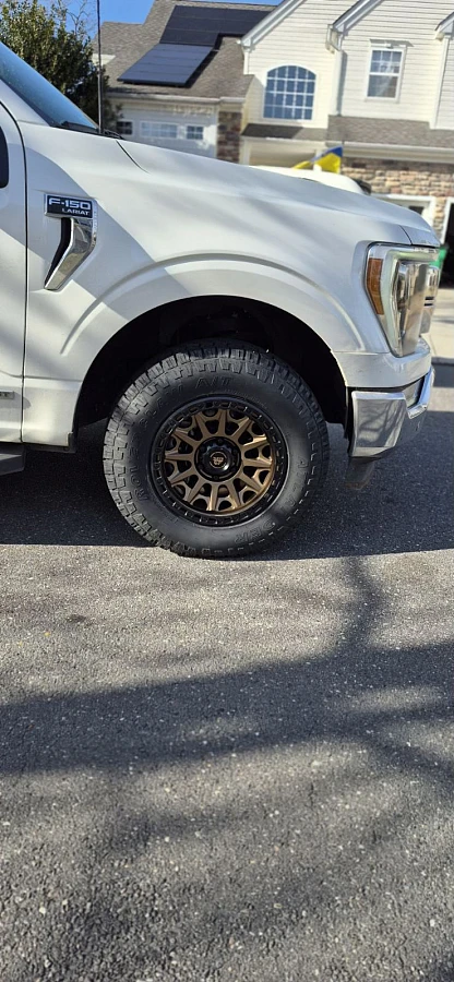 Bronze Basta RF2 on 2025 Ford F-150