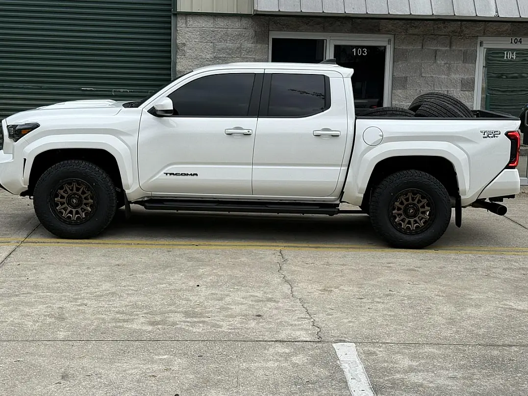 2026 Toyota Tacoma with Basta RF2 Bronze Rims
