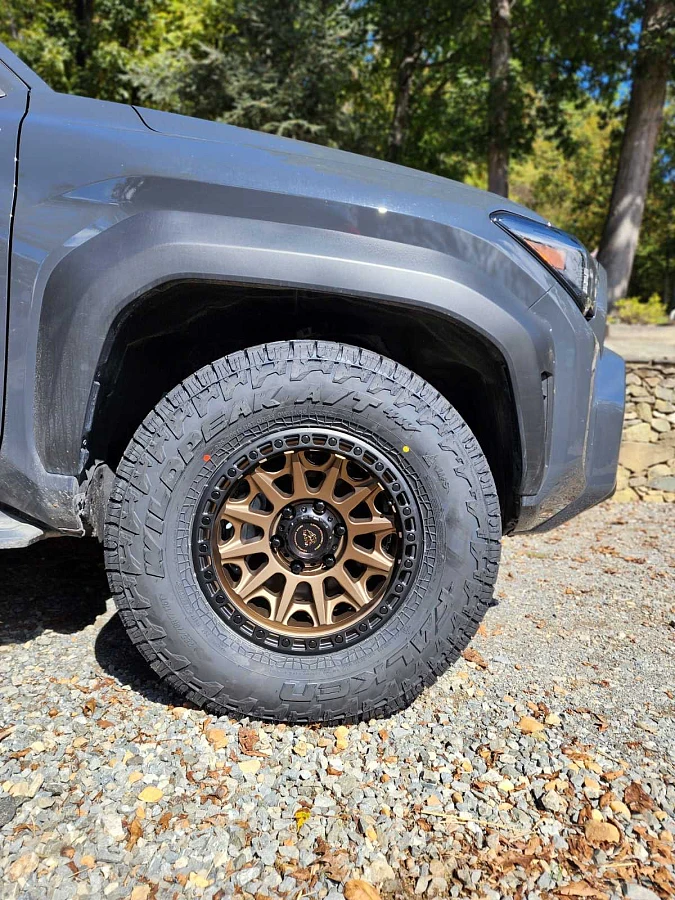 Basta RF2 Bronze on 2026 Toyota Tacoma