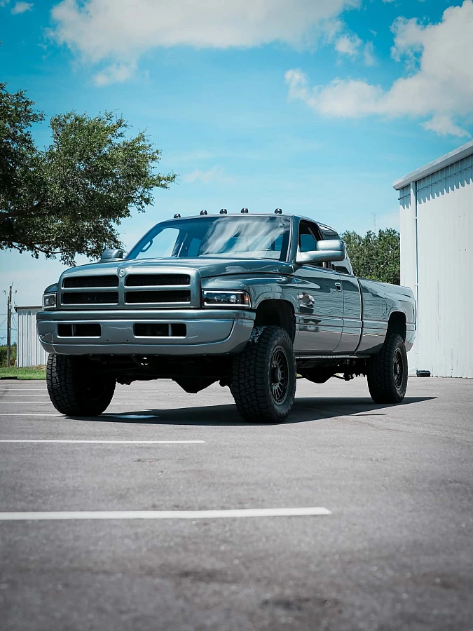 Basta RF3 — Black on 1999 RAM 2500