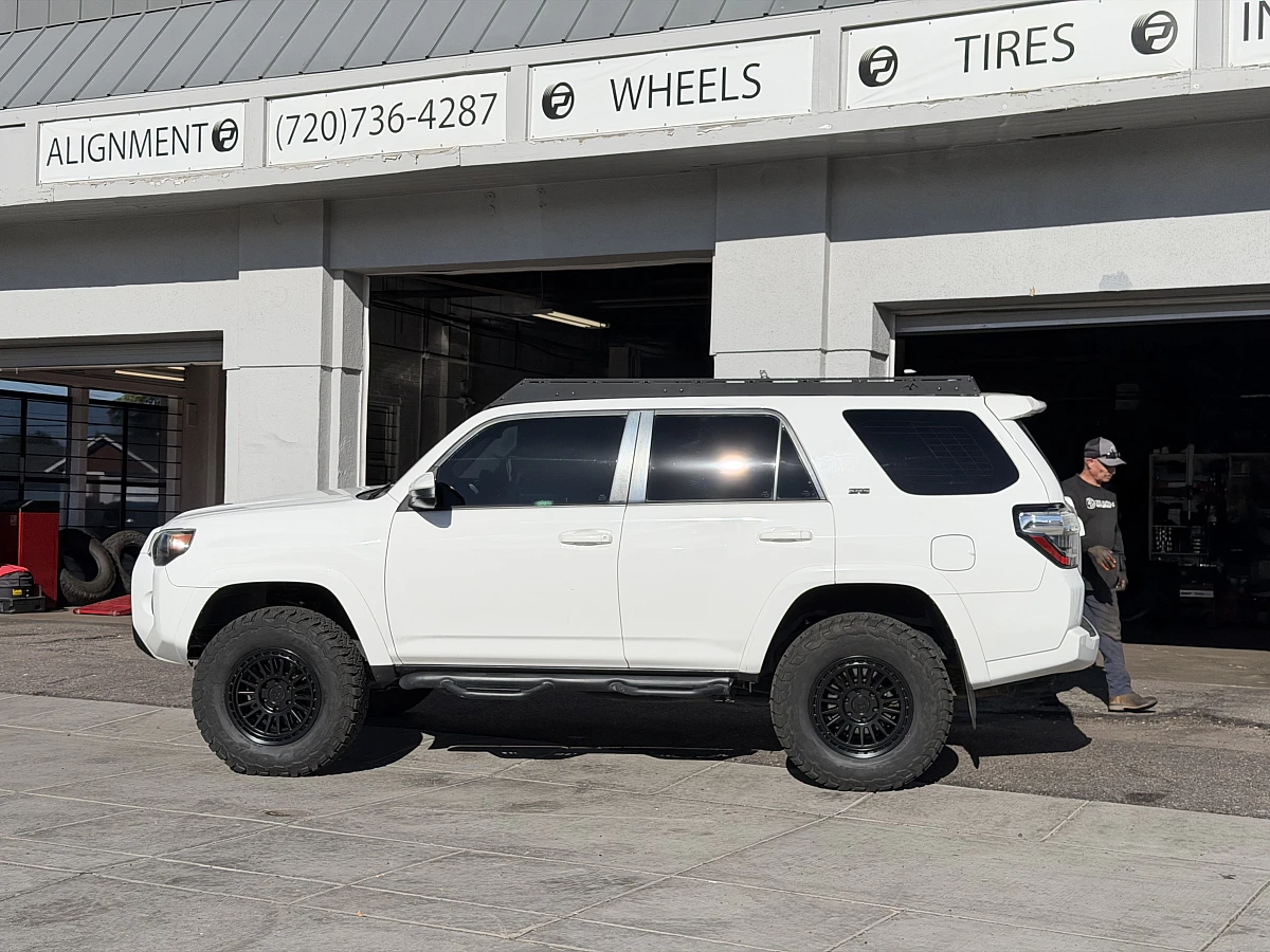 2022 Toyota 4Runner with Black Basta RF3 Rims