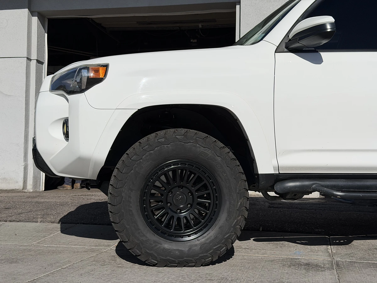 Basta RF3 Black Aftermarket Wheel on 2022 Toyota 4Runner