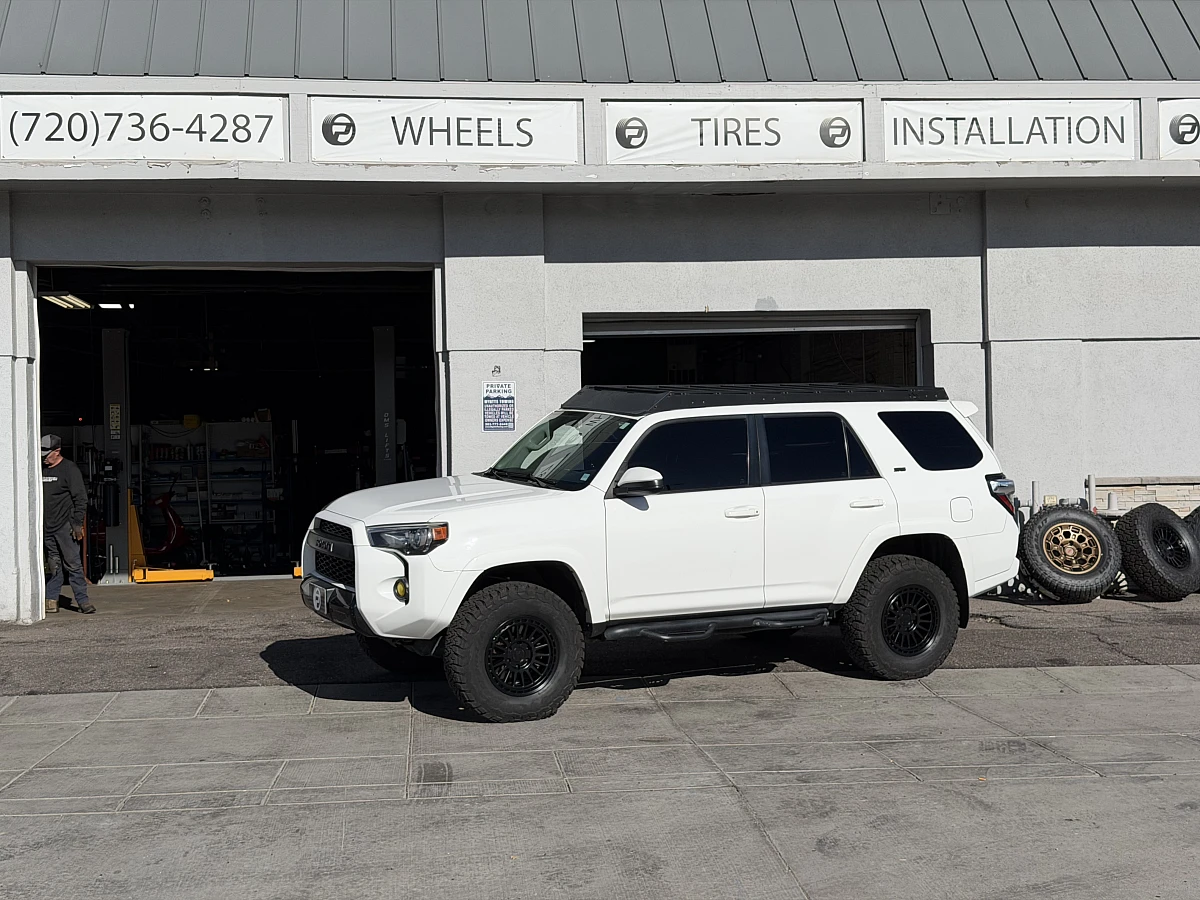 2022 Toyota 4Runner Basta RF3 Black Custom Wheels