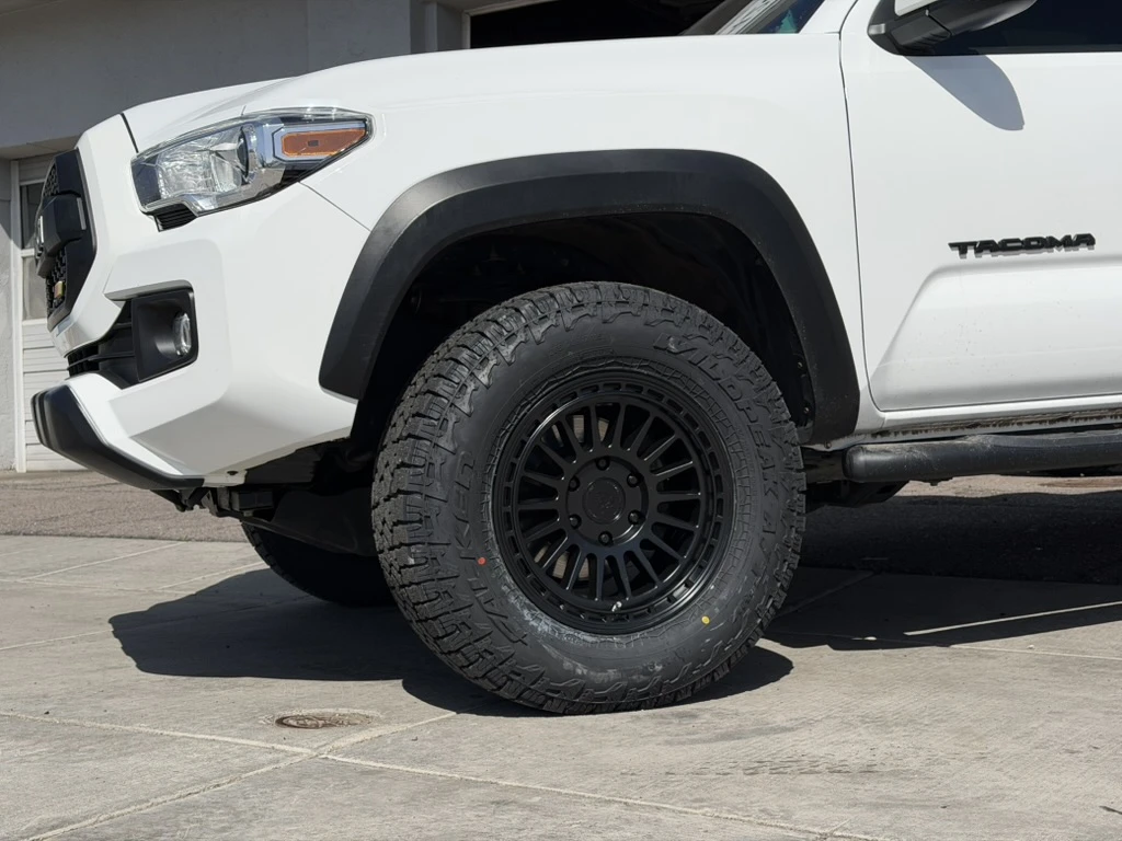 2022 Toyota Tacoma with Black Basta RF3 Rims
