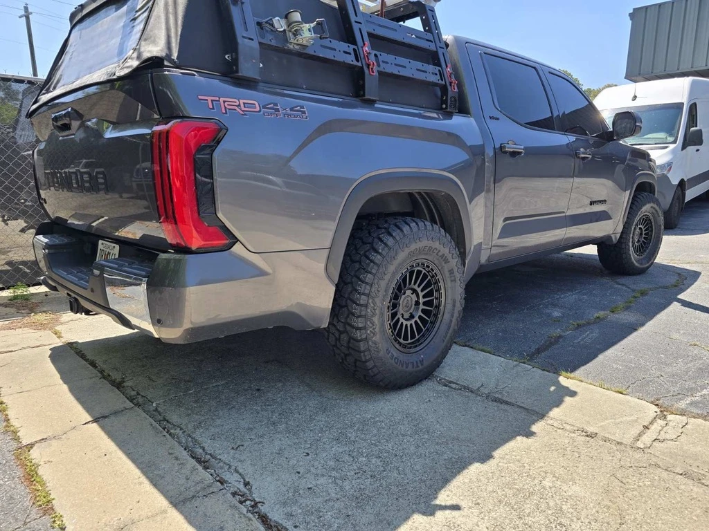 2024 Toyota Tundra with Basta RF3 Black Wheels