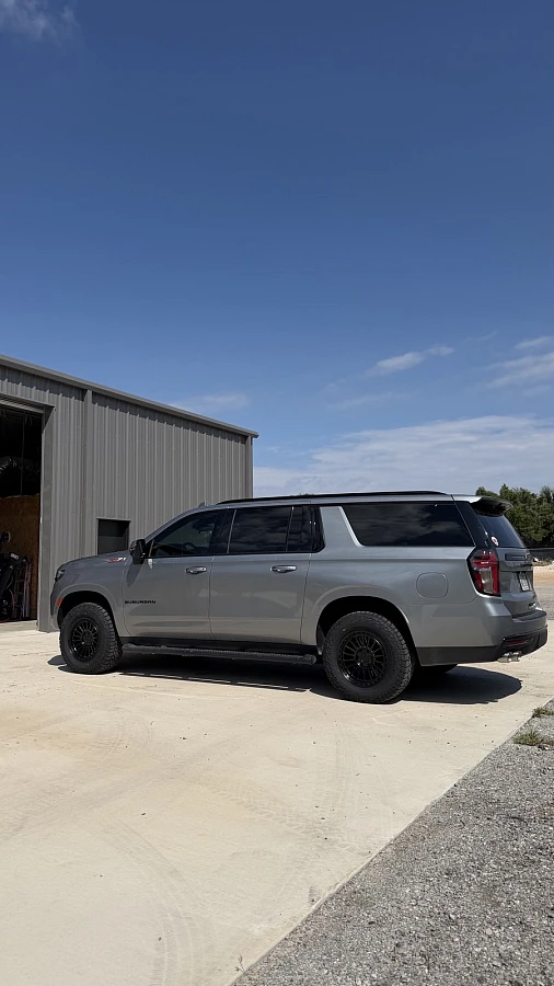 Basta RF3 — Black on 2025 Chevrolet Suburban