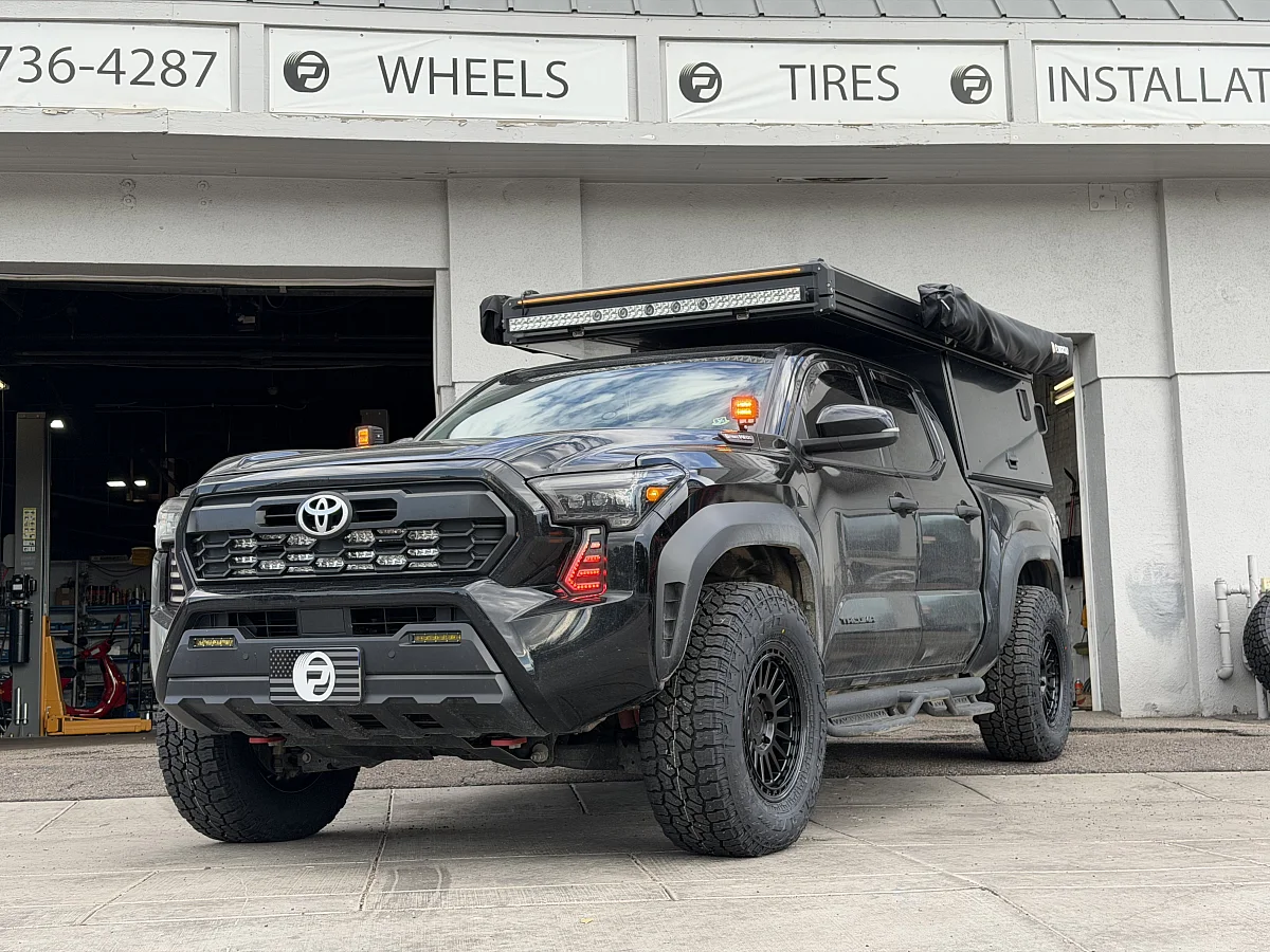 2025 Toyota Tacoma Equipped with Basta RF3 Black