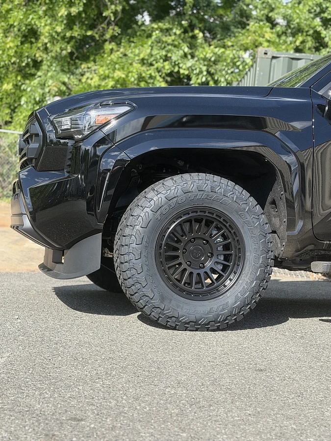 Basta RF3 Black Rim on 2025 Toyota Tacoma