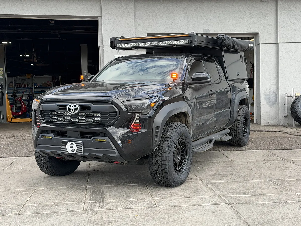 Basta RF3 Wheels in Black for 2025 Toyota Tacoma