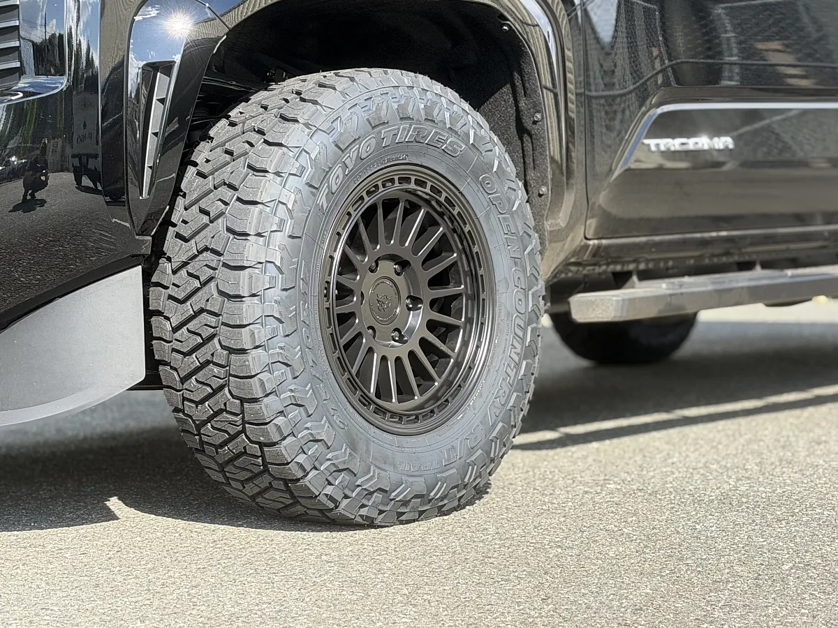 Black Basta RF3 on 2025 Toyota Tacoma
