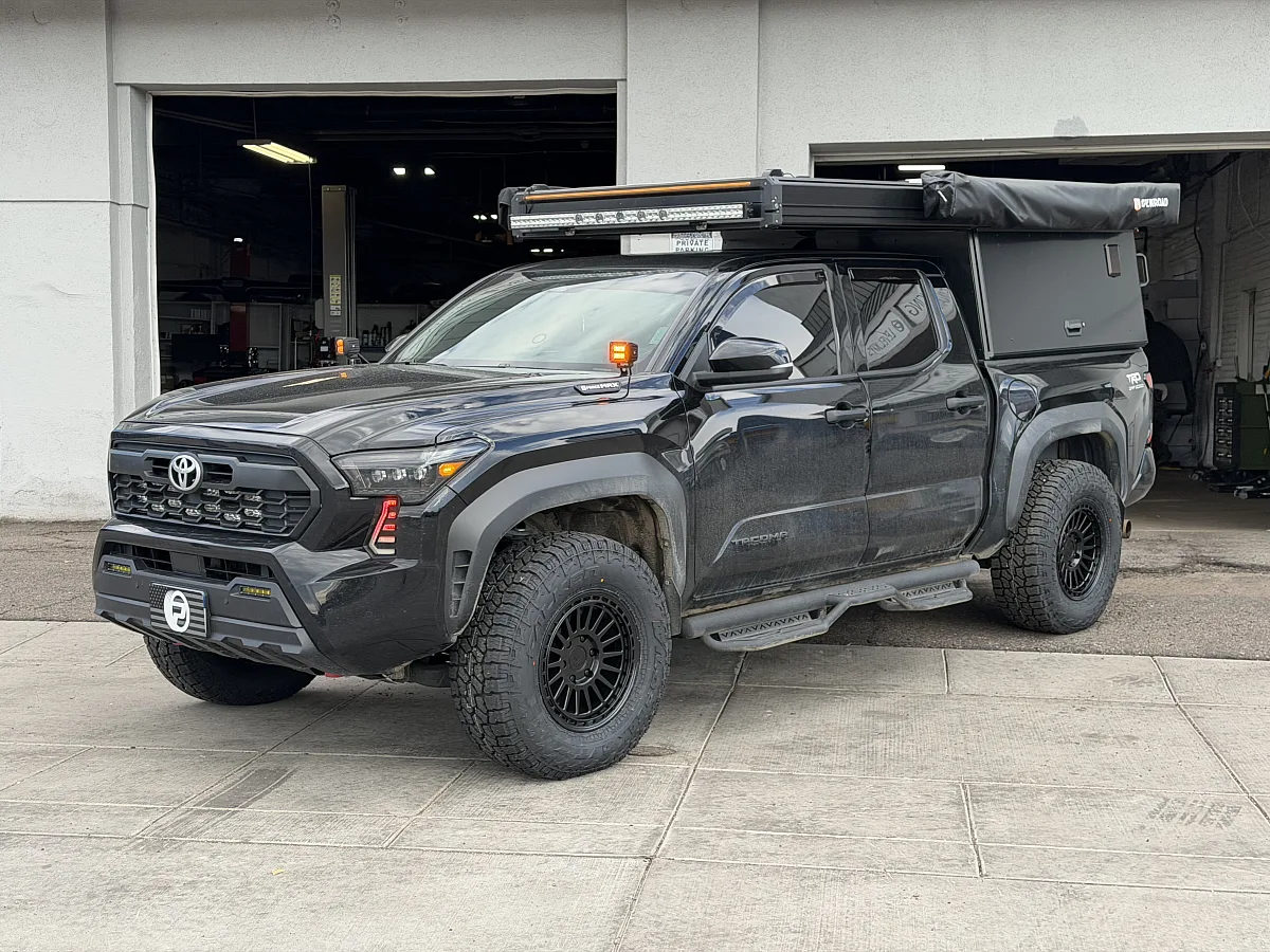 Black Basta RF3 Rim on 2025 Toyota Tacoma