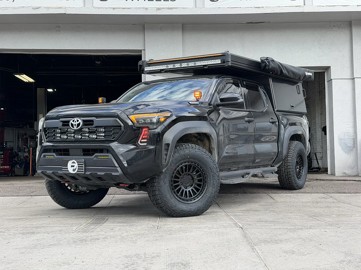 Basta RF3 — Black on 2025 Toyota Tacoma
