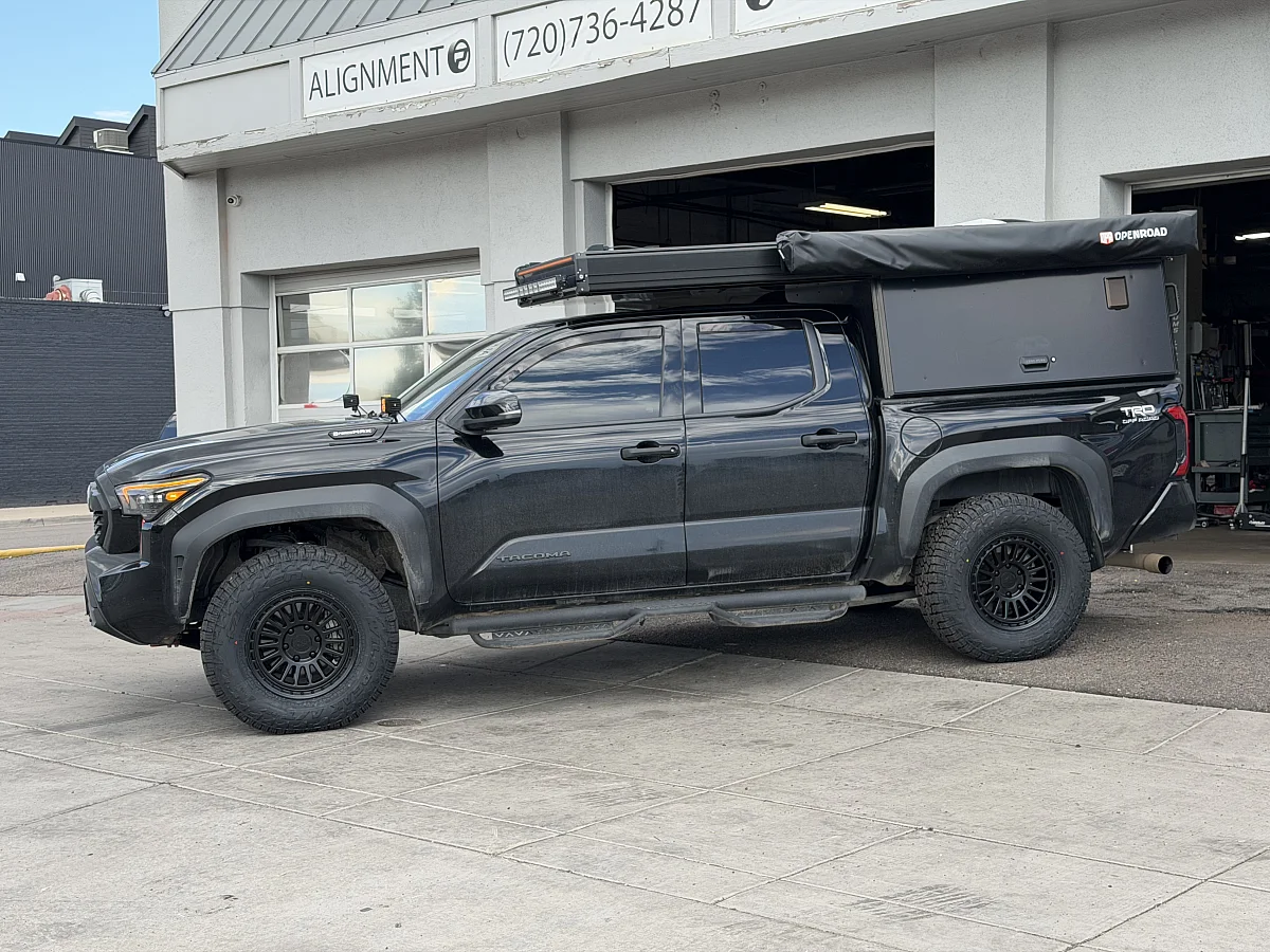 2025 Toyota Tacoma Running Basta RF3 Black
