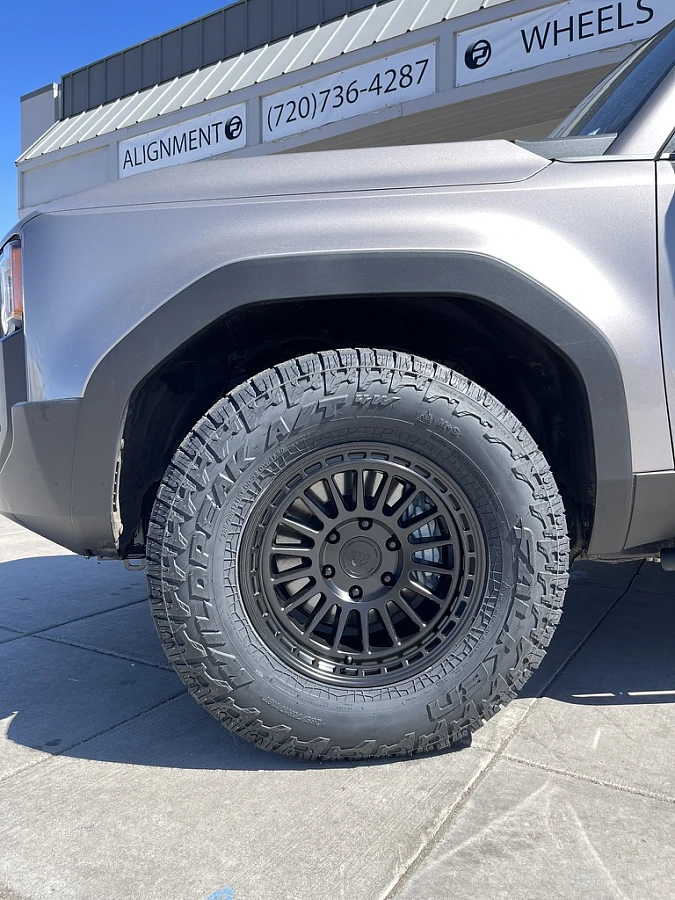 2026 Toyota Land Cruiser with Basta RF3 Black Wheels