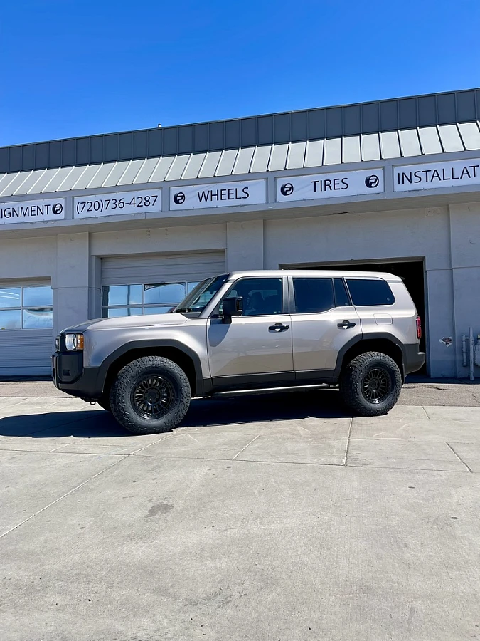 Black Basta RF3 on 2026 Toyota Land Cruiser