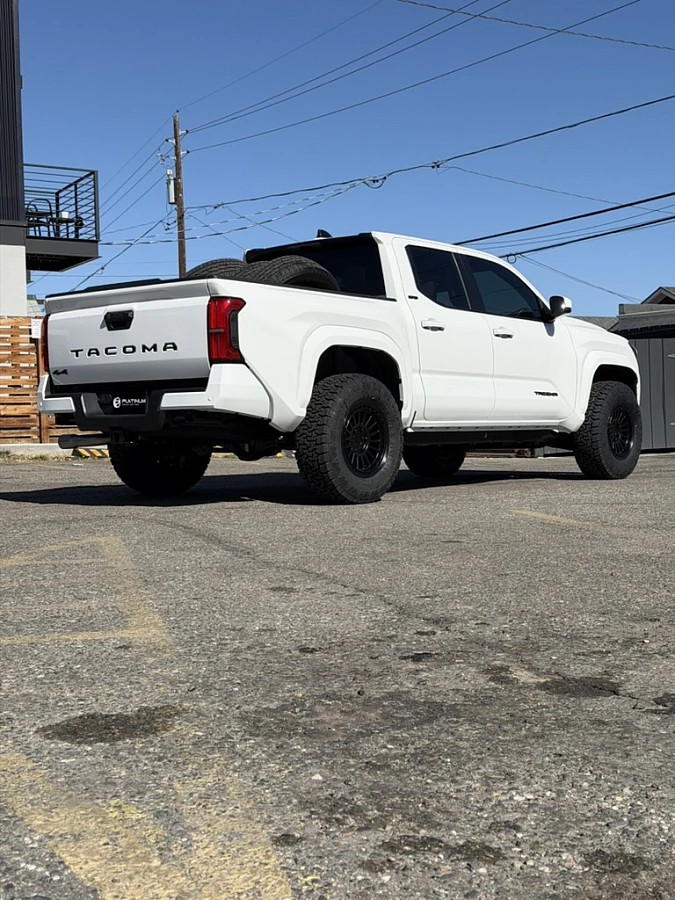 2026 Toyota Tacoma with Basta RF3 Black Rims