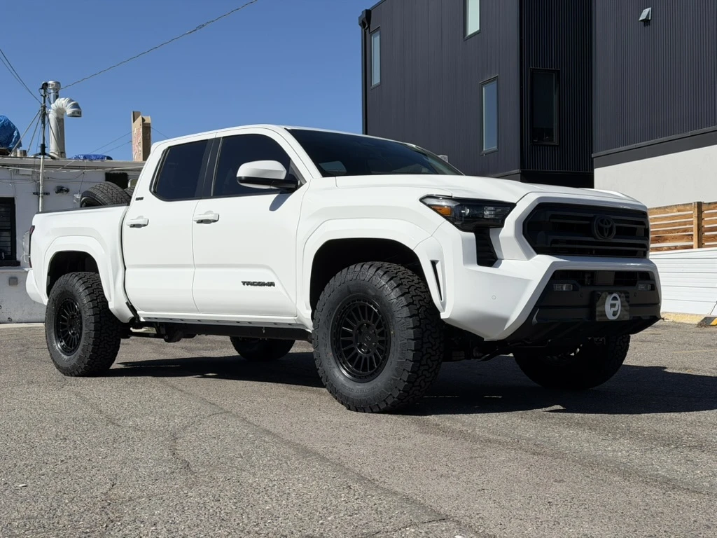 2026 Toyota Tacoma with Basta RF3 Black Wheels