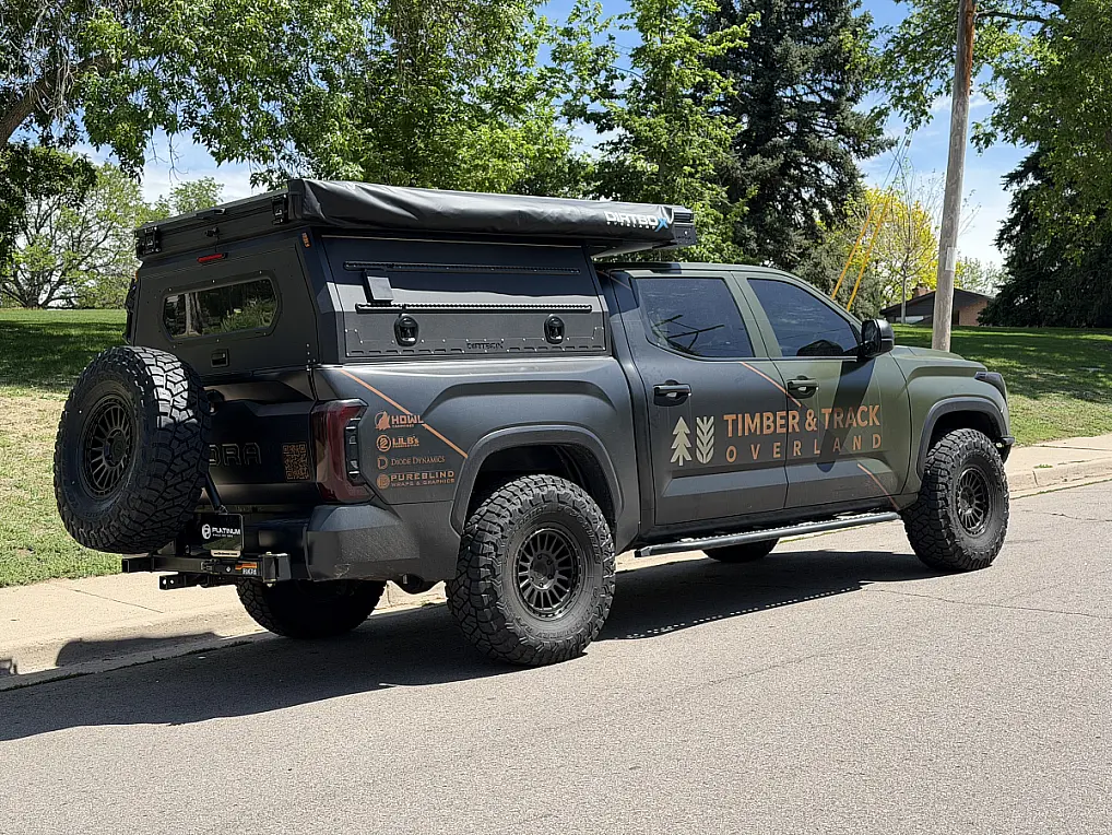 2026 Toyota Tundra Fitted with Black Basta RF3 Rims