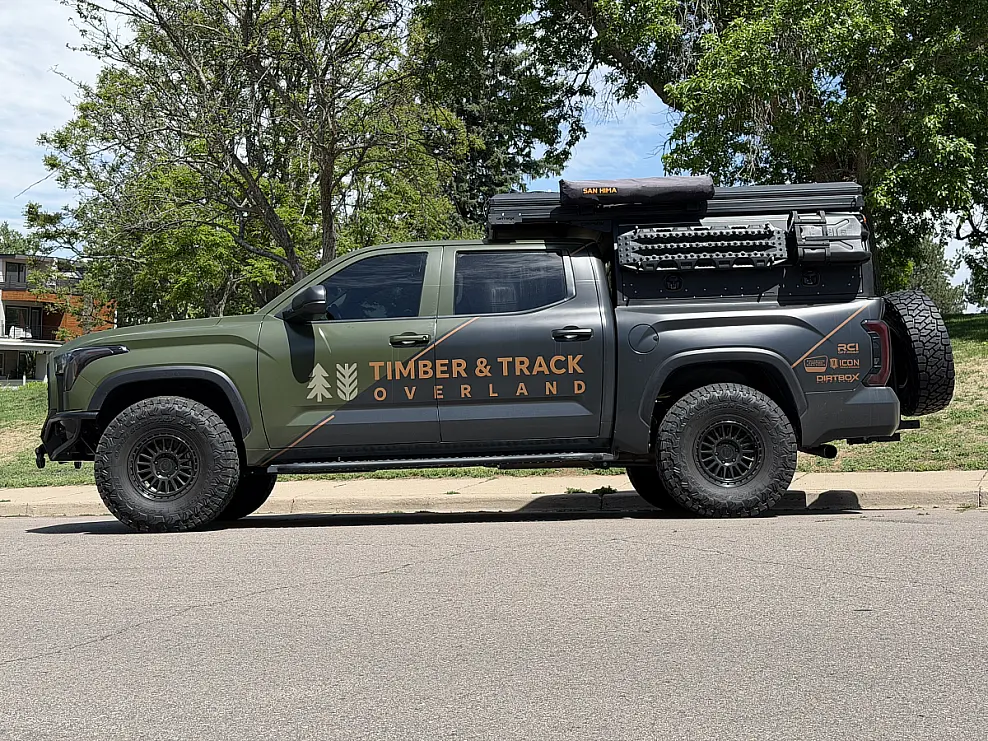 2026 Toyota Tundra with Black Basta RF3 Rims