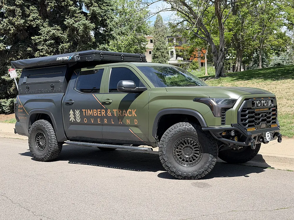 2026 Toyota Tundra Equipped with Basta RF3 Black