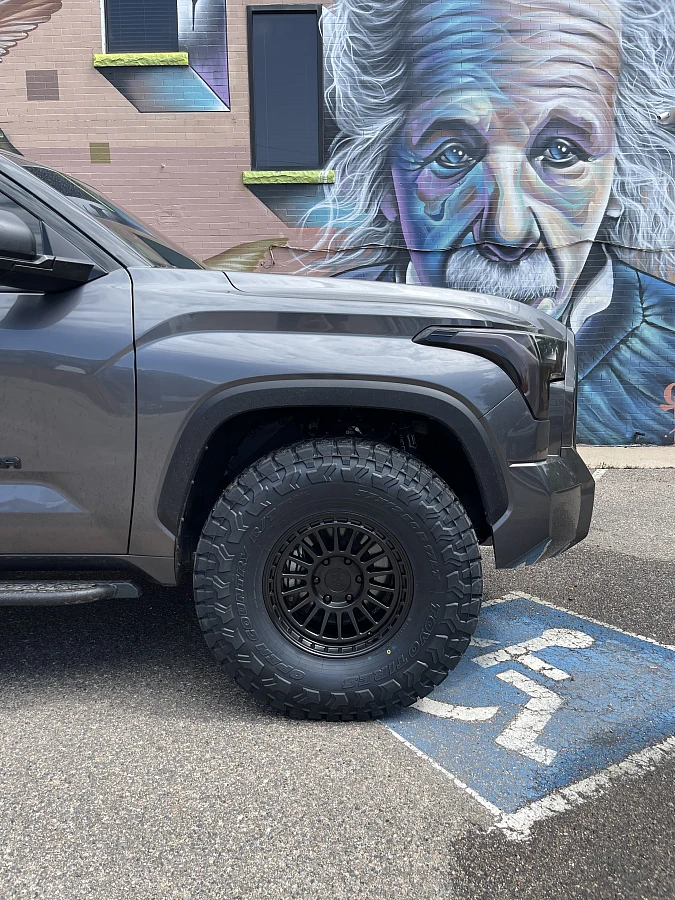 2026 Toyota Tundra with Basta RF3 Black Rims