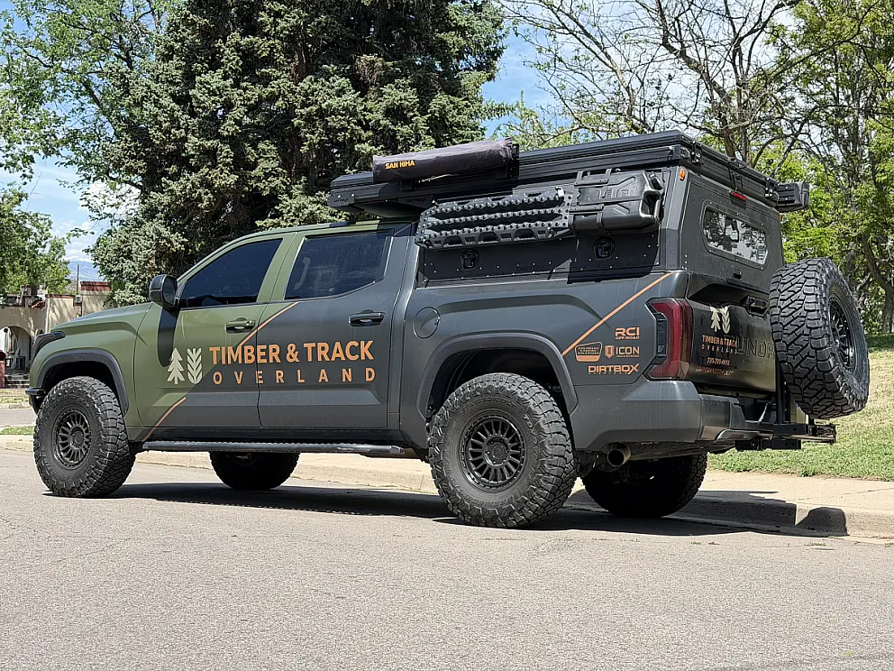 Basta Black RF3 Wheel on 2026 Toyota Tundra