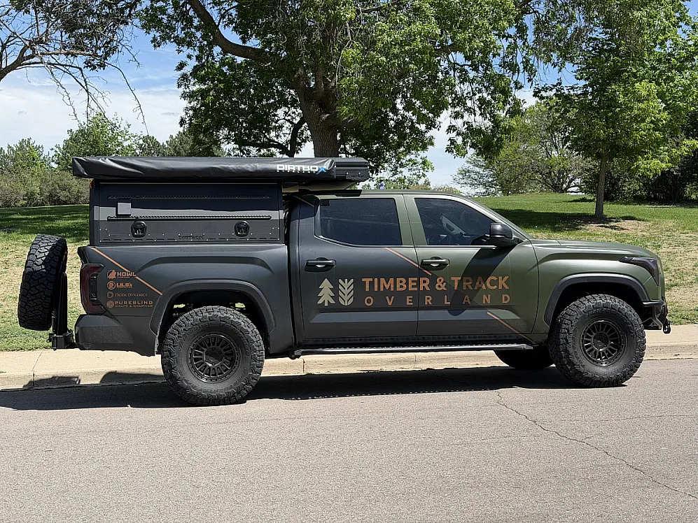 Basta Black Rims on 2026 Toyota Tundra