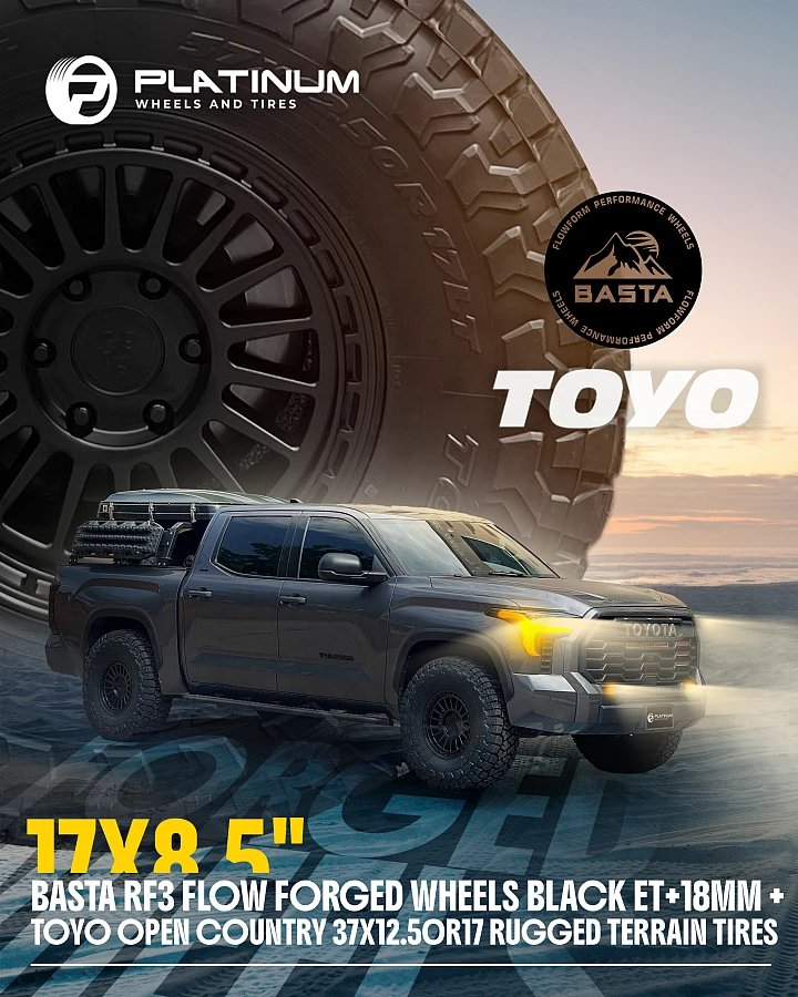 Basta RF3 Black on 2026 Toyota Tundra