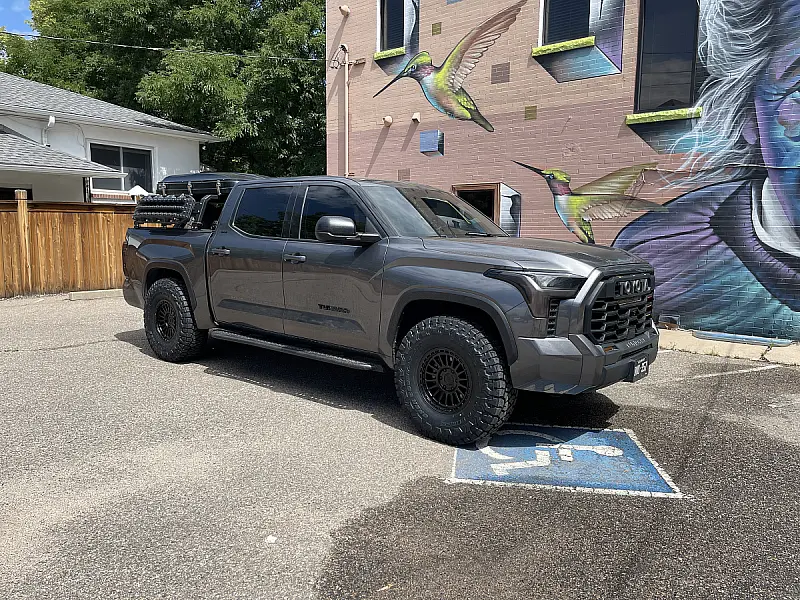 Basta RF3 Black Rim on 2026 Toyota Tundra