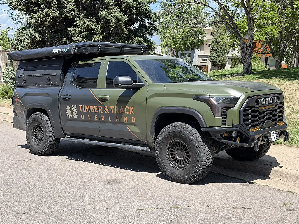 Black Basta RF3 Rim on 2026 Toyota Tundra