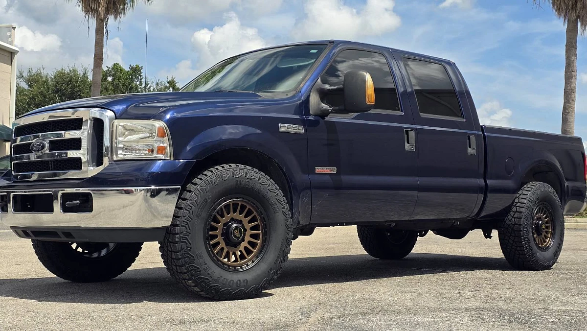 Basta RF3 Bronze on 2007 Ford F-250