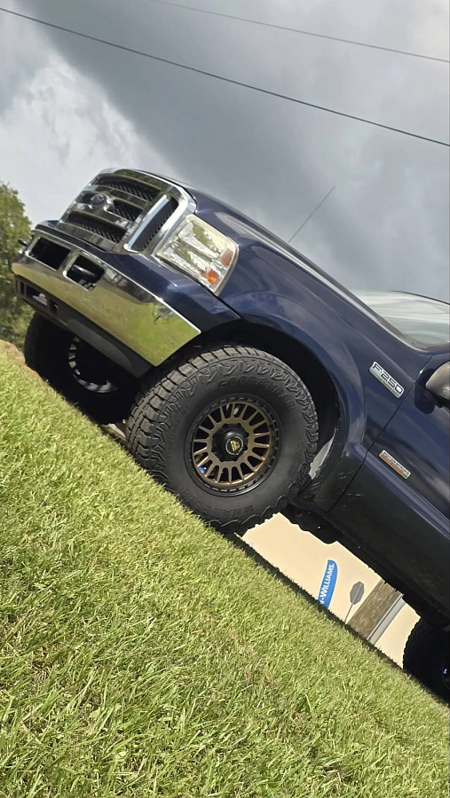 Basta RF3 — Bronze on 2007 Ford F-250