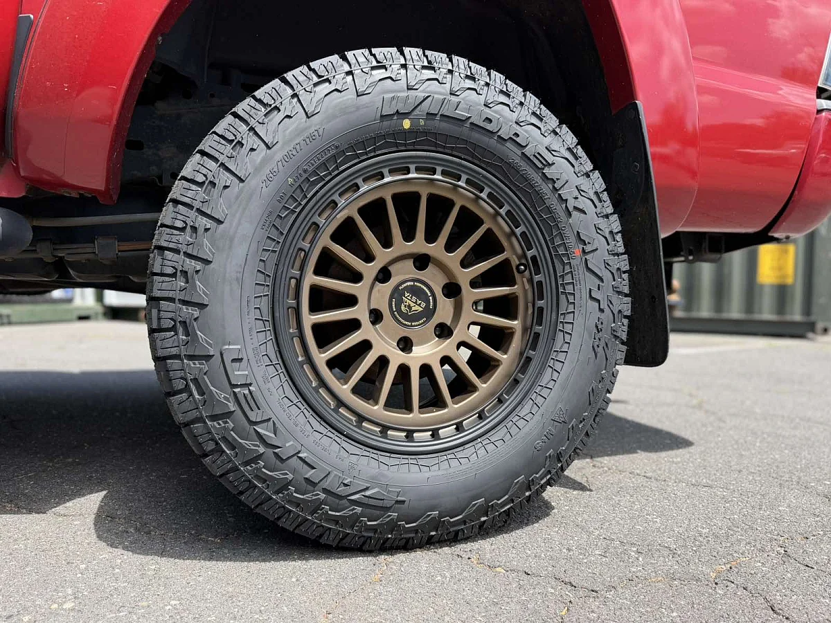 Basta RF3 Bronze Rim on 2009 Toyota Tacoma