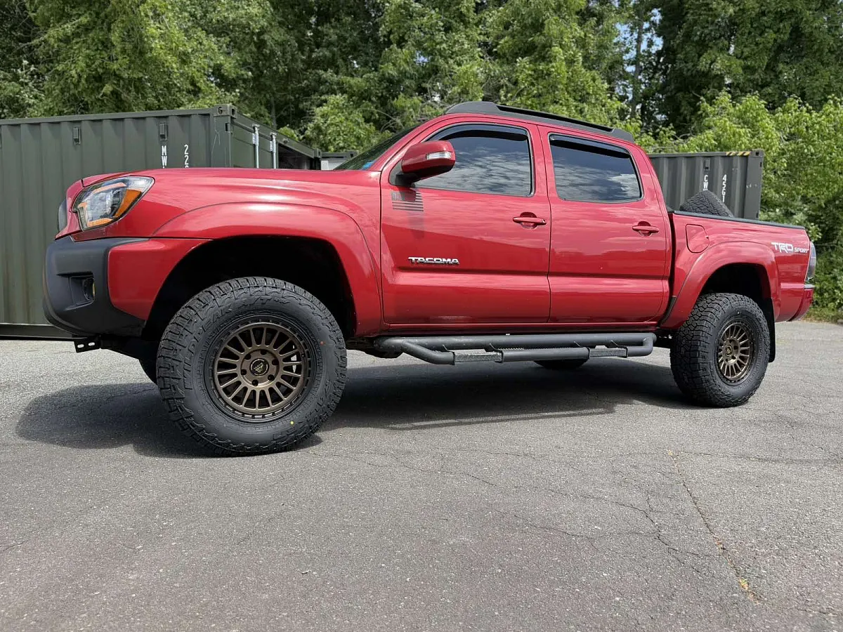 Bronze Basta RF3 on 2009 Toyota Tacoma