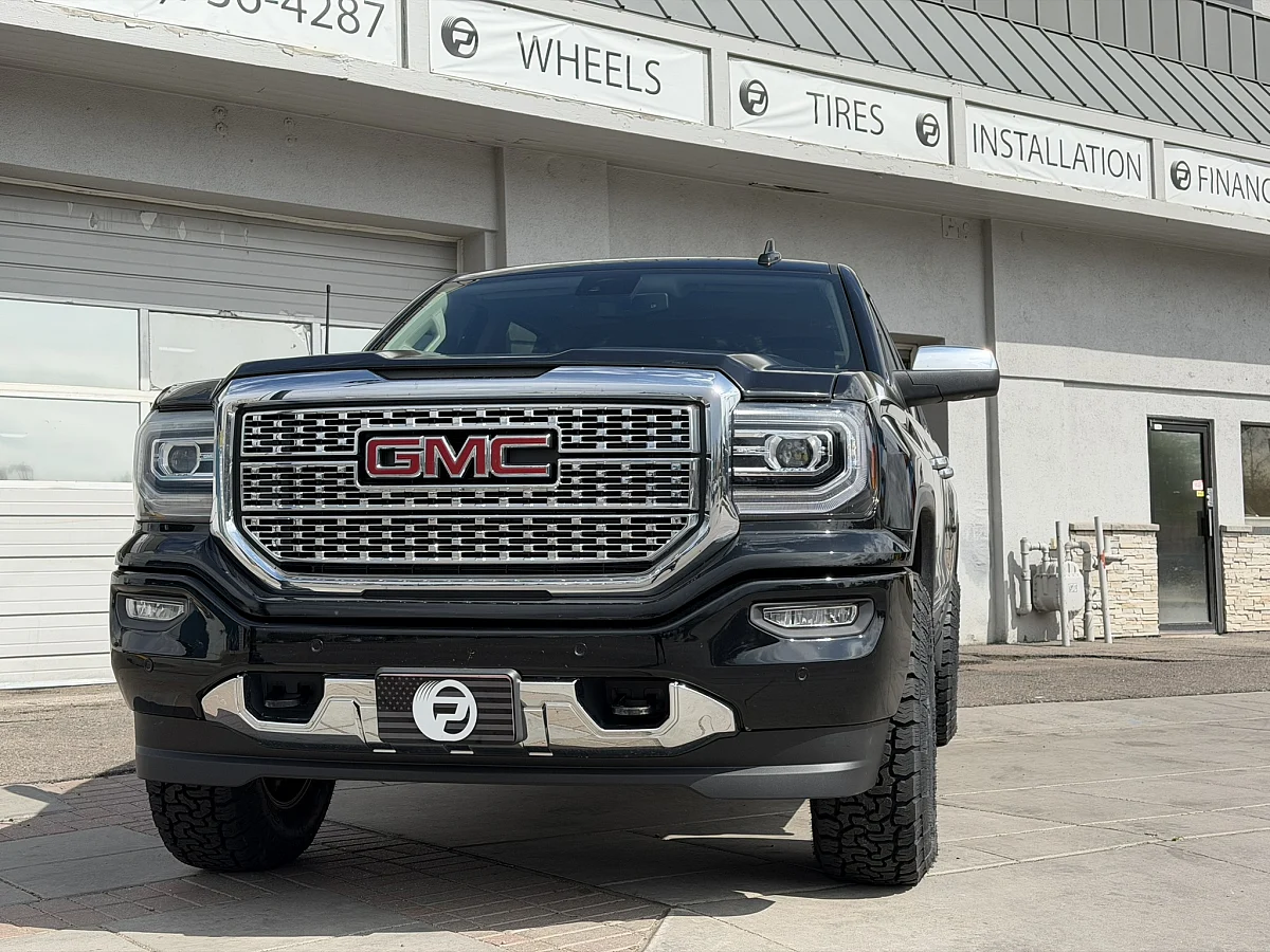 2018 GMC Sierra 1500 with Basta RF3 Bronze Wheels
