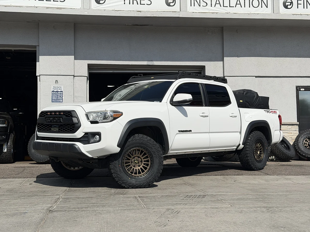 Basta RF3 Bronze Rim on 2022 Toyota Tacoma