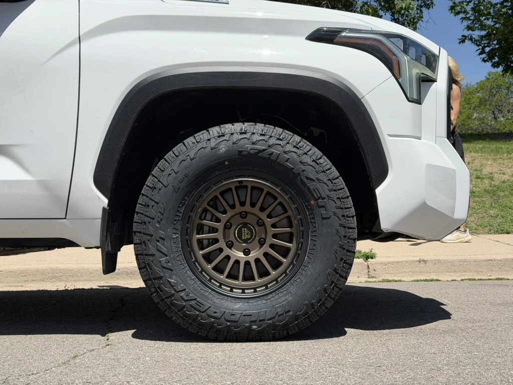 2025 Toyota Tundra with Basta RF3 Bronze Rims