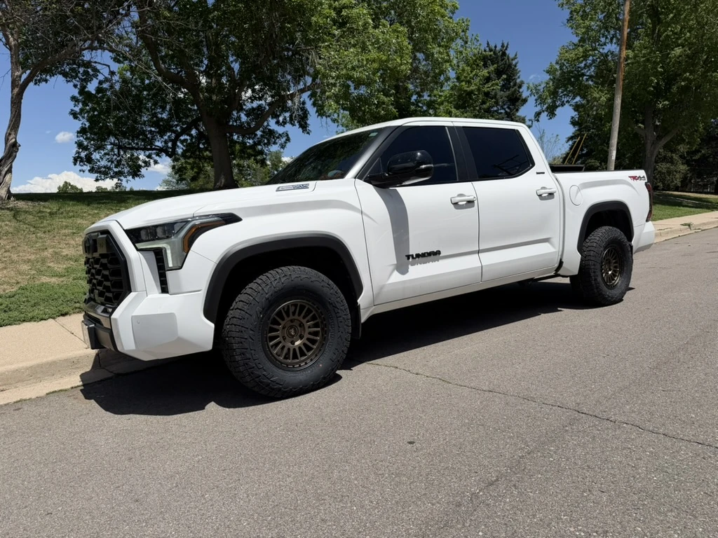 Basta RF3 Bronze Aftermarket Wheel on 2025 Toyota Tundra